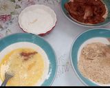 صورة لخطوة 2 من وصفة اسكالوب الدجاج المقرمش