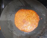 A picture of step 4 of Sandwich with Cheese Spread and Besan Chilla.