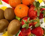 Hình bước làm 1 của món Gelatin fruits