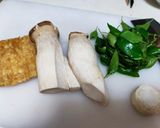 三杯杏鮑菇的食譜步驟1照片