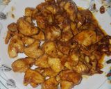 A picture of step 2 of Spicy pasta.