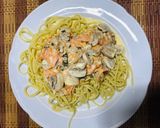 Foto del paso 4 de la receta: Crema con champiñón y verduras