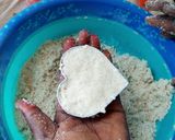 A picture of step 5 of Coconut gireba.