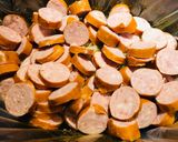 A picture of step 3 of Crockpot Sweet and Sour Keilbasa.