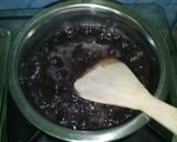 Foto langkah ke 3 dari resep Ketan Hitam Kukus Kuah Gula Merah.
