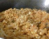A picture of step 7 of Spinach Paneer Fried Rice.