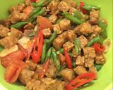 Foto langkah ke 3 dari resep Oseng tempe buncis.