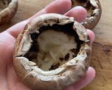 Foto del paso 1 de la receta: Champiñones rellenos de sobras