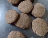 A picture of step 2 of Bran flour Roti.