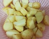 烤焗角切薯的食譜步驟1照片