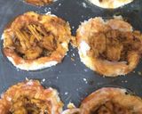 A picture of step 3 of Chicken cupcakes.