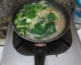 Foto langkah ke 2 dari resep Ca sawi telor ampela teflon anak kos sahur.