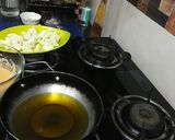 A picture of step 3 of Gobhi Manchurian.