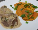 Foto del paso 6 de la receta: Bondiola al verdeo con batatas fritas