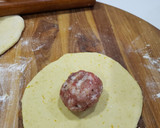 Hình bước làm 3 của món Bánh bao túi tiền