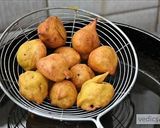A picture of step 8 of Kadhi badi recipe.