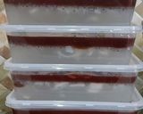 Foto langkah ke 5 dari resep Agar puding kelapa coklat.