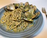蒜香青醬蛤蠣義大利麵的食譜步驟8照片