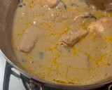 Foto del paso 9 de la receta: *Salmón con Salsa de Champiñón y Arroz Blanco*