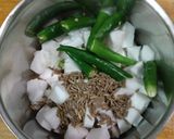 A picture of step 1 of Avial Kerala Style.