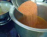 A picture of step 2 of Masoor Dal with Tempered Spices.
