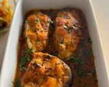 A picture of step 3 of Fish curry.