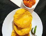 A picture of step 9 of Green Peas Poori.