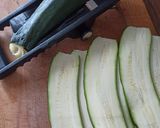 Foto del paso 1 de la receta Lasaña de calabacín y atún