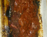 Foto del paso 10 de la receta: Pan de carne relleno con salsa y queso arriba