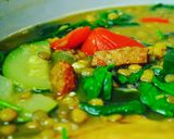 Foto del paso 3 de la receta: Sopa de lentejas a la Toscana
