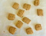 A picture of step 7 of Gluten free Cumin & Ajwain Mini Bites- Savory Farali Butter Biscuits 🍪.