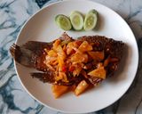 Foto langkah ke 9 dari resep Gurame Asam Manis.