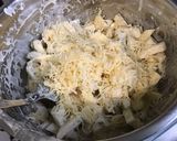 A picture of step 13 of Turnip and Potato Gratin with Mini Pork Sausages.