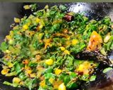 A picture of step 5 of Palak dal.