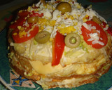 Foto del paso 9 de la receta: Torre de panqueques primavera