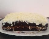 Foto langkah ke 9 dari resep Brownies Kukus Ketan Hitam Topping Keju_Gluten Free.