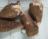 A picture of step 1 of Tapoica(maravalikizhangu).