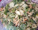 A picture of step 5 of Pasta salad.