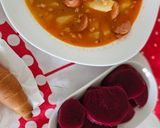 Cékla saláta recept fázis 2 fotója