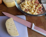 Foto del paso 1 de la receta: Empanadas de jamón, quesos y pimiento morrón, con cominos
