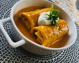 Hortobágyi palacsinta recept fázis 6 fotója