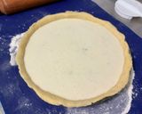 Une image de l'étape 10 de Tarte aux bananes, citron et mascarpone.