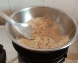 A picture of step 3 of Healthy tasty rajgira flour and roasted peanut Burfi.