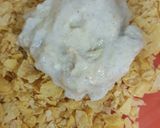 A picture of step 6 of Zinger burger.