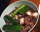 Une image de l'étape 4 de Rougail de Chatrou (poulpe).