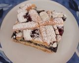 Mákhabos meggyes rácsos linzer 🍹 recept fázis 6 fotója