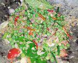 Foto langkah ke 2 dari resep Tauco Kangkung Rebon.