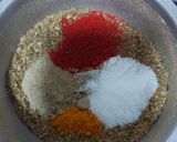 A picture of step 4 of Mutton achari.