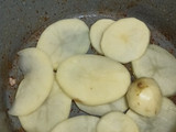 Bisteces de puerco con papas estilo Yucateco