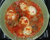 Foto langkah ke 5 dari resep Balado Ampela Telur.